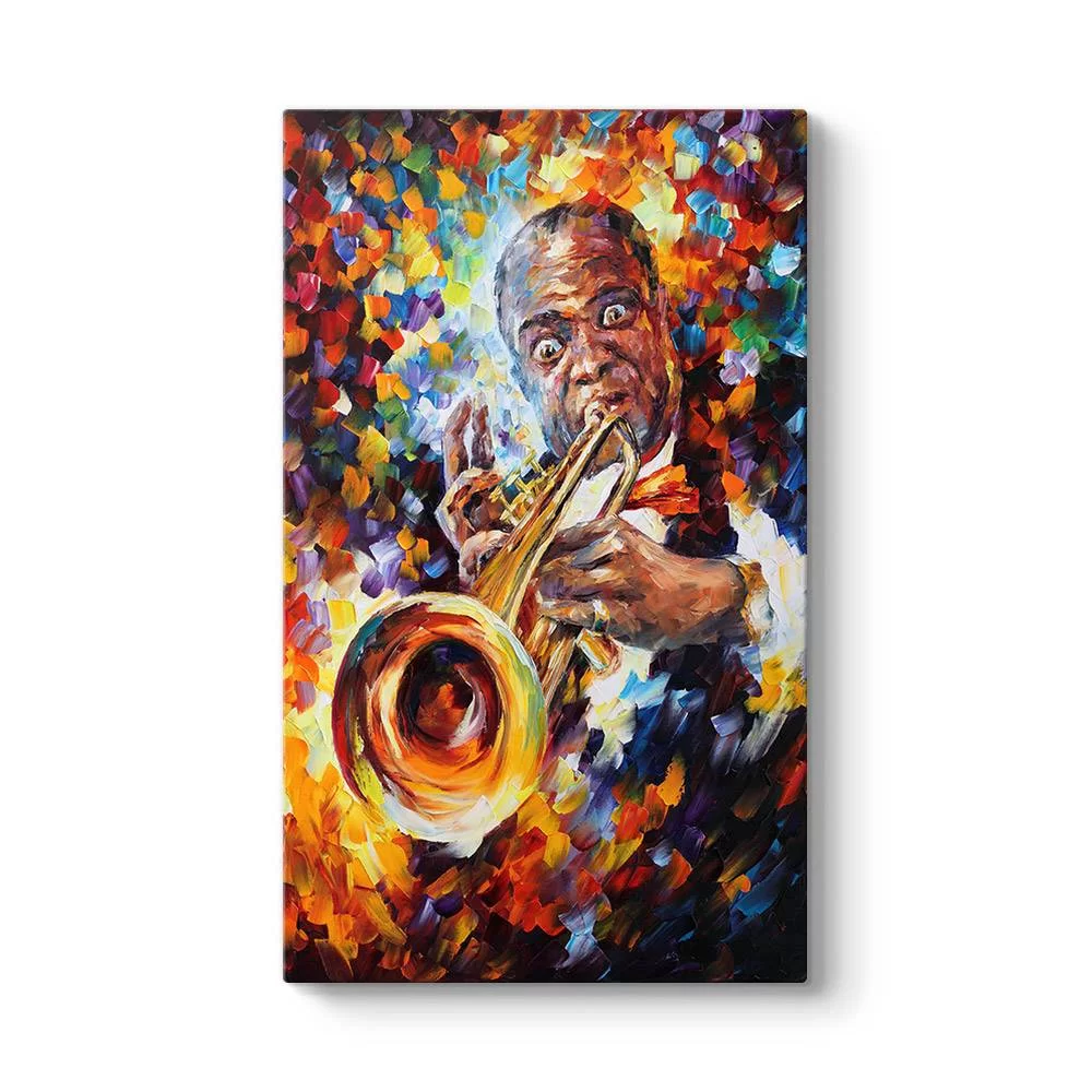 Louis Armstrong Tablosu - Model 35